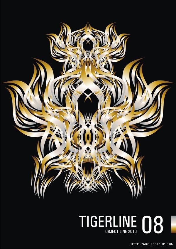美国tigerline 2010创意花纹图案设计欣赏