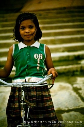 印第安India: Generations of Tomorrow儿童小孩天真的笑容笑脸摄影