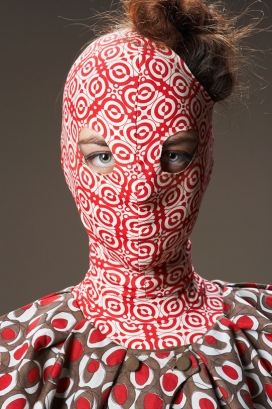 比利时JN design时尚面膜蒙面女人时装艺术摄影