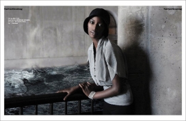美国黑人女性SPLASHY ENTRANCE时尚时装摄影大片欣赏