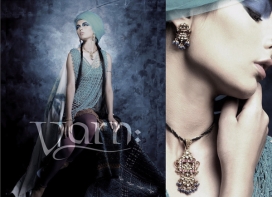 印度tanishq (varn) colors jewellery ads颜色珠宝广告摄影