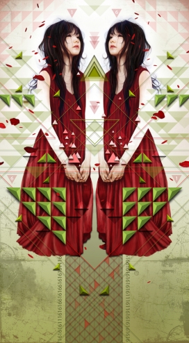 欧美Project Gemini - Digital Collages双子星计划 - 双胞胎姐妹数位