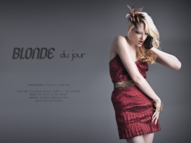法国Blonde du jour时尚服饰杂志摄影花絮欣赏