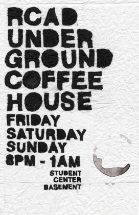 欧美RCAD Underground Coffeehouse (Spring 09)创意字体设计欣赏
