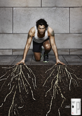 美国Organic Nutrition有机营养体育运动广告--强壮体格
