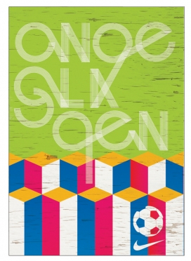 美国2010Nike Bloedoranje最新耐克宣传海报设计