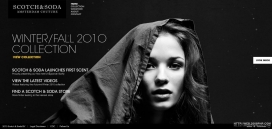 范思哲2010年秋冬季时尚时装发布网站截图欣赏
