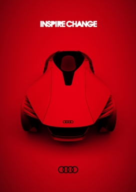 工业设计：德国Audi One Cultural Achievement Award奥迪概念战斗汽车一个文化成就奖
