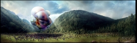 墨西哥Swatch&MTV Playground斯沃琪和MTV游乐场集体放氢气球活动