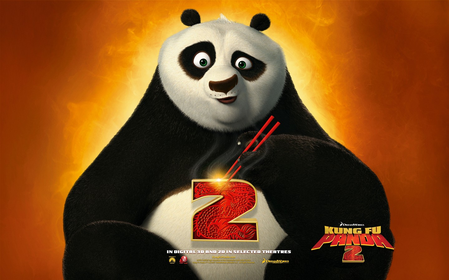 3d动漫电影功夫熊猫二高清晰电影壁纸