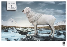 苏格兰普林格(Pringle of Scotland)时尚羊毛衫服饰平面广告