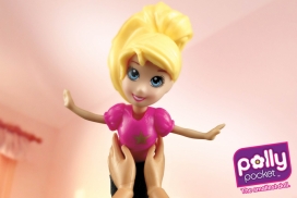Mattel最小娃娃玩具平面广告