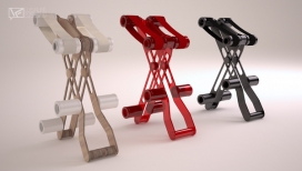 Ergo Bench座椅工业设计