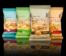 澳大利亚Piranha Chicca Chips食人鱼薯片包装