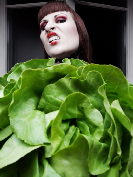 德国摄影师silent-order彩妆人像摄影欣赏-蔬菜