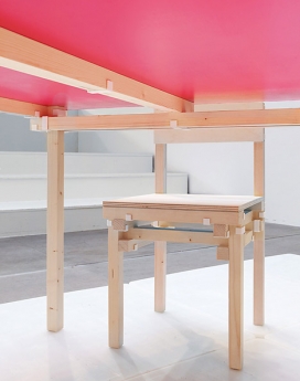 荷兰设计周2011-鹿特丹设计师Minale-可以拆卸的家具组件