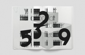 瑞士A2创意品牌工作室-Vergleich立体字母组合排版设计