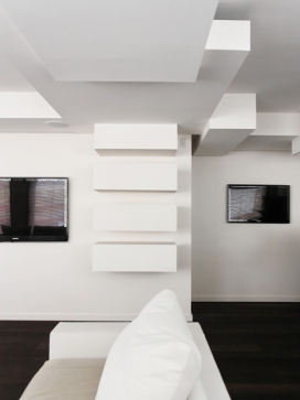 法国斯卡尔格拉索架构-单色公寓