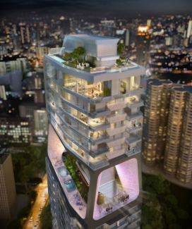 荷兰建筑师UNStudio-新加坡摩天大厦