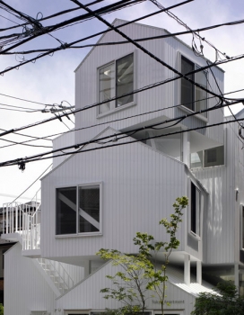 日本建筑师藤嗖-东京的公寓