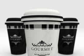 Gourmet Cafeteria美食咖啡食品品牌包装设计