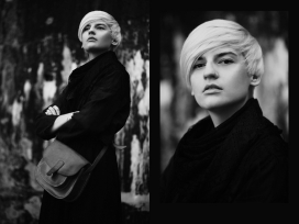 乌克兰基辅Inna Franco摄影师作品-黑白肖像