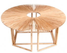 变形金刚-扇形桌子-Mauricio Affonso家居工业设计师作品