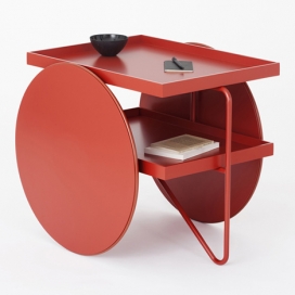 米兰2012年-哥本哈根的设计师车轮方便桌战车