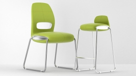 Stream chair & stool椅子和凳子-俄罗斯Yaroslav Rassadin设计师作品