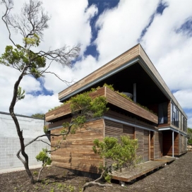 墨尔本工作室建筑师-木材和钢材房子