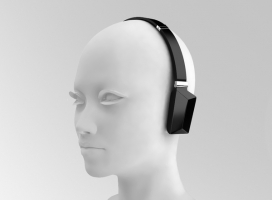 Headsets Verge头戴耳机设计-乌克兰基辅Junonna Trotsiuk设计师作品