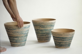 2012Clerkenwell设计周-维也纳设计师-陶瓷机器篮子