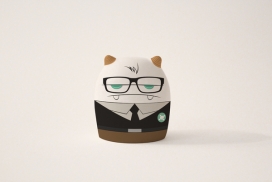 Mr.Angry猫玩具设计-西班牙瓦伦西亚CranioDsgn玩具设计师作品