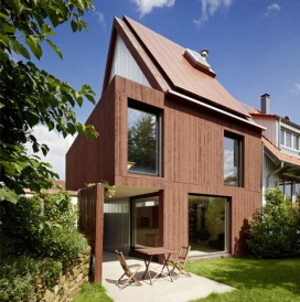德国Finckh建筑事务作品-红色外斯图加特混凝土房子