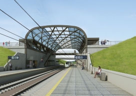 PKM概念铁路车站设计-波兰格但斯克设计师作品