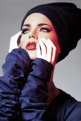ISTANBULITE头巾艺术女人-德国科隆Esra Altintop摄影师作品