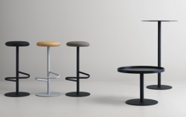 瑞典设计-圆形，方形或椭圆形的咖啡桌酒吧凳子桌子