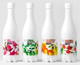 芬兰Olvi Cider独立貌似牛奶果汁的苹果酒包装