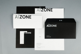 Aizone Identity名片排版设计-美国Jessica Walsh设计师作品