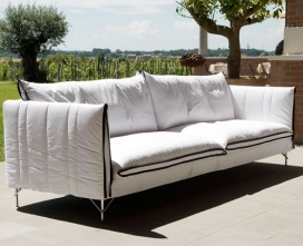 舒适的午睡-意大利品牌mimodesigngroup家居家具沙发设计-部分鸭绒，鹅羽毛填充