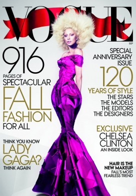 Lady Gaga-Vogue封面杂志人像