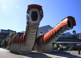 惠灵顿无头恐龙公厕-新西兰建筑师Pacific工作室作品