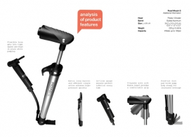 符合人体工程学的自行车打气筒-美国Dave Pickett设计师作品