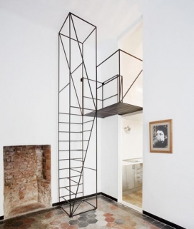 金属楼梯-Francesco Librizzi家居设计工作室作品