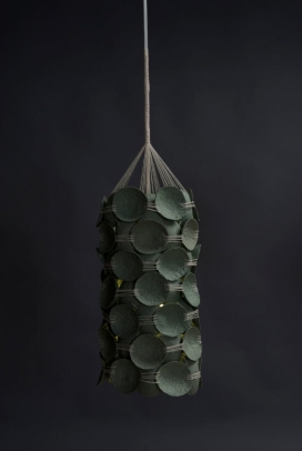 Kelly Caruso设计师作品-Recycled Pendant吊灯
