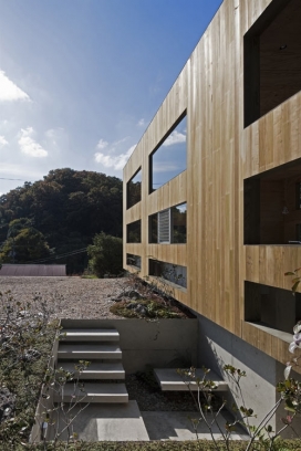 巢府-日本UID建筑机构作品，感来自于地下不寻常的动物窝