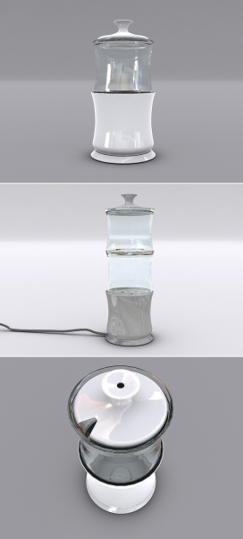瓦罐蒸汽水壶-意大利米兰Maria Dukhvalova设计师作品