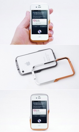 视觉差iphone航空铝手机外壳设计-日本京都Andrea Ponti工业设计师作品
