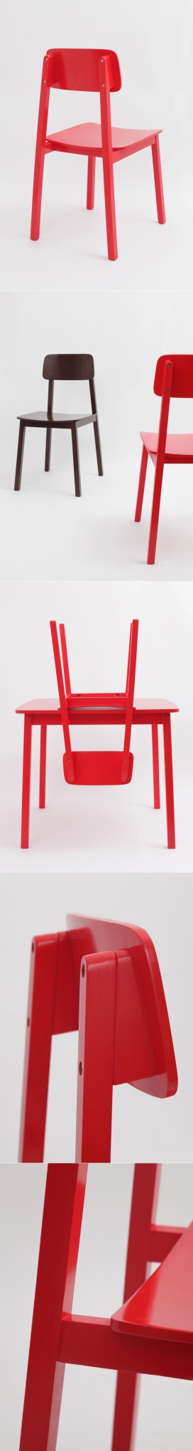 漆木家具椅子凳子设计-法国巴黎Guillaume Delvigne设计师作品