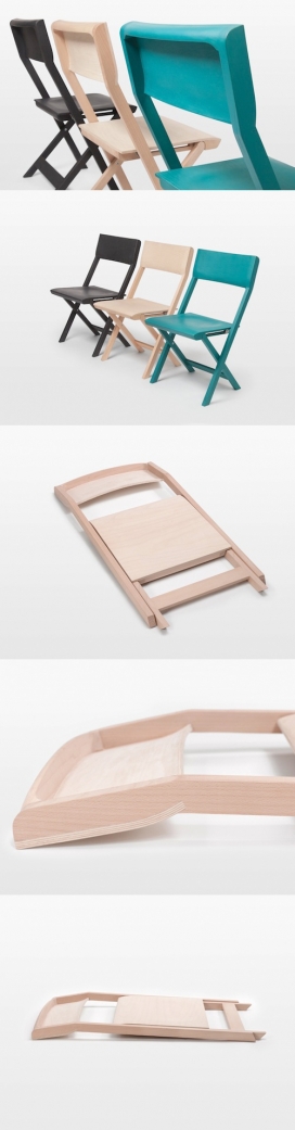 瑞士Florian Hauswirth设计师作品-PLI折叠椅